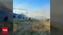 Люди прыгали на путях! Очевидцы о смертельном ударе по поезду в Одесской области!