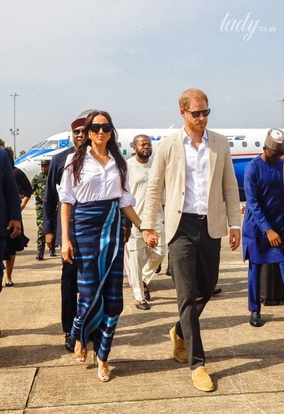 Меган и Гарри в Нигерии / © Getty Images