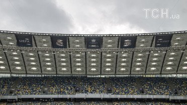НСК "Олимпийский" готовят к финалу Лиги чемпионов, который состоится 26 мая. 
 Фото - Надежда Мельниченко / © ТСН Проспорт