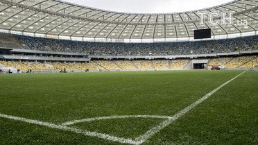 НСК "Олимпийский" готовят к финалу Лиги чемпионов, который состоится 26 мая. 
 Фото - Надежда Мельниченко / © ТСН Проспорт
