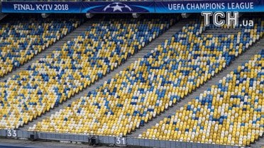 НСК "Олимпийский" готовят к финалу Лиги чемпионов, который состоится 26 мая. 
 Фото - Надежда Мельниченко / © ТСН Проспорт