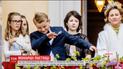 В Норвегии 8-летний принц на церемонии празднования 80-летия короля насмешил публику