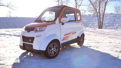 Boostrix Cubic - один із найменших і найдешевших електрокарів в Україні