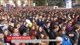 В Харькове побили рекорд Трускавца относительно массового исполнения "Молитвы за Украину"