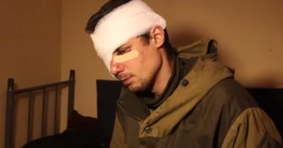 Полонені бойовики дають свідчення українським військовим.