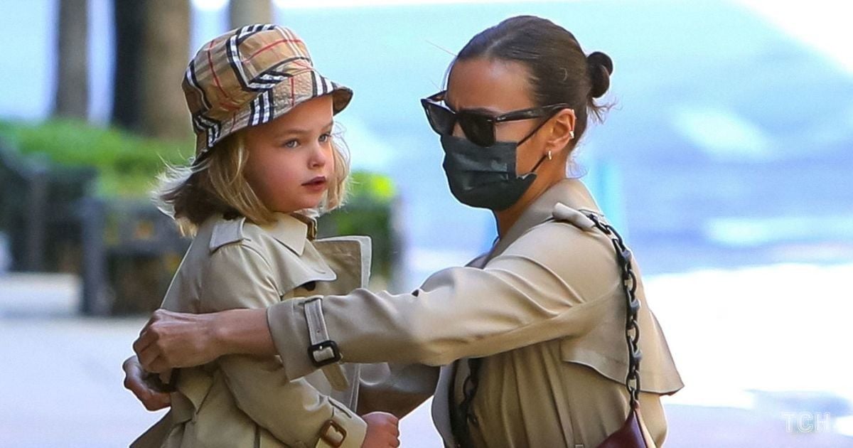 Ірина Шейк з дочкою Леєю