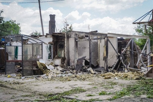 Последствия атаки россиян в Полтаве