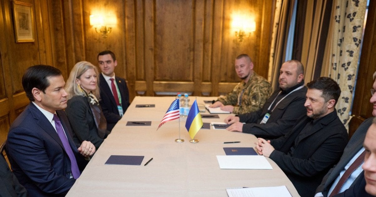 Зустріч Володимира Зеленського і Марко Рубіо