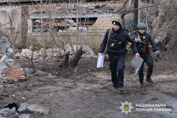Обстріл Слов’янська / © Національна поліція Донецької області