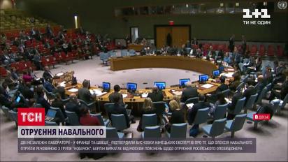 ЄС обговорить перспективи санкцій проти РФ через отруєння Навального