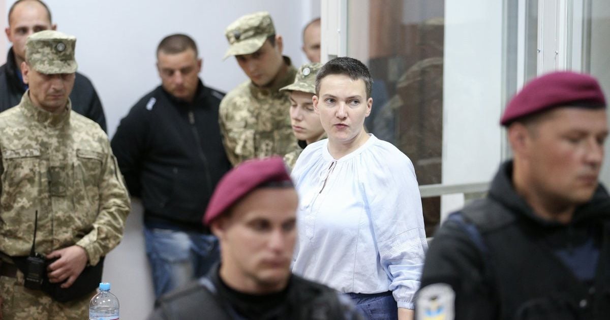 Савченко пояснила своє голодування та відмовилась від нагляду лікарів
