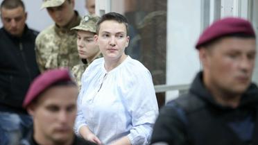 Надія Савченко в суді_1 / © УНІАН