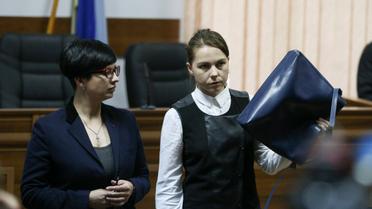 Надія Савченко в суді_2 / © УНІАН