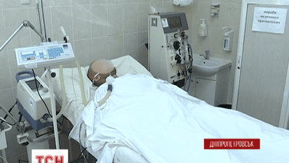 45 воинов из зоны АТО вертолетами доставили за выходные в Днепропетровск