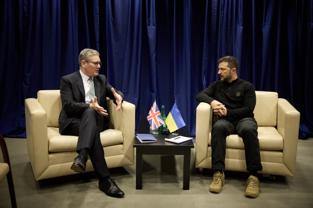 Кір Стармер і Володимир Зеленський / © Офіс президента України