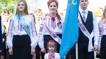 Последний звонок в лицее №25 в Житомире / © УНИАН