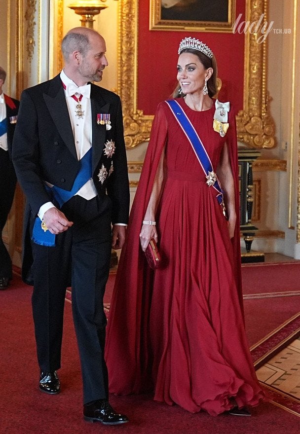 Принц Вільям і принцеса Кейт на державному бенкеті / © Getty Images