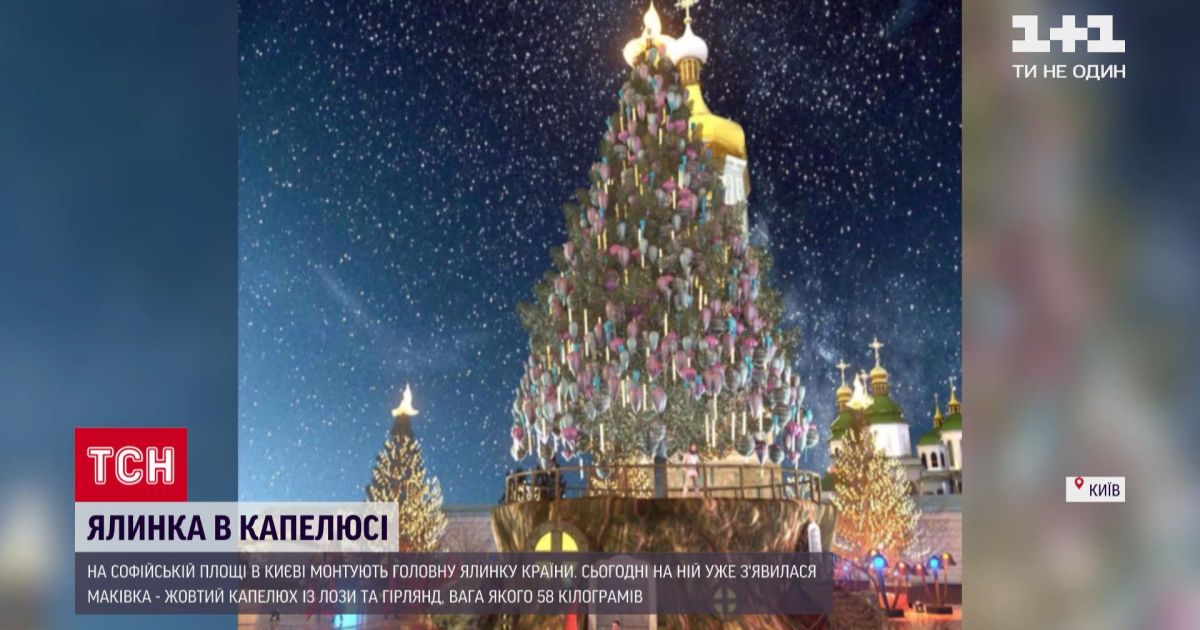 Елка в шляпе: на софийской площади продолжают монтировать главное дерево страны