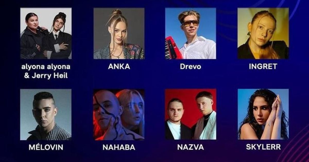 Eurovision 2024 songs of the finalists of the national selection and