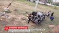 На Киевщине внедорожник на скорости врезался в поезд