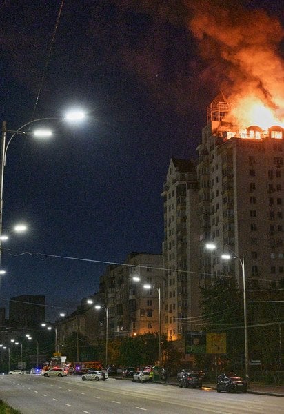 Атака на Киев.