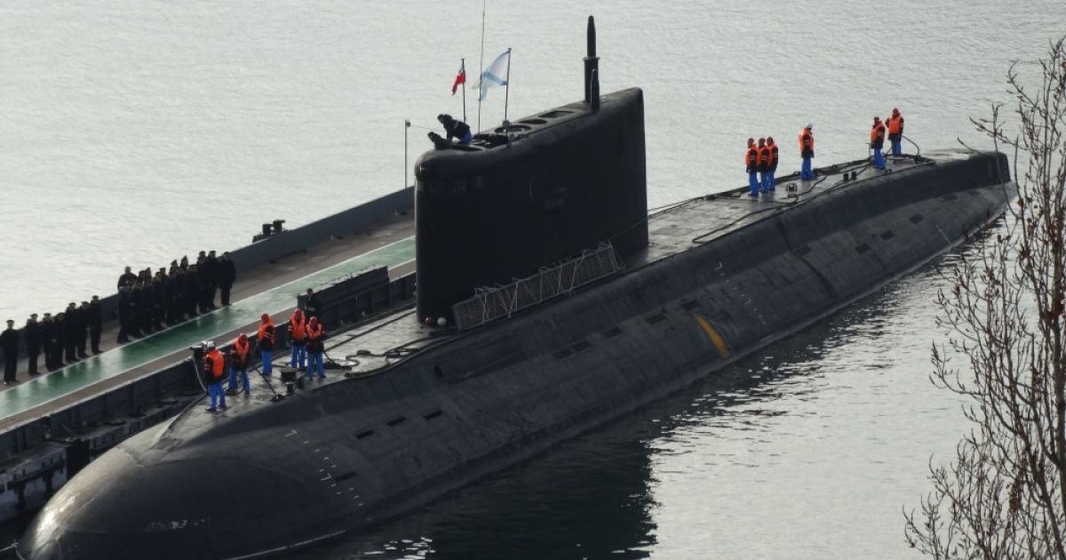 Российская подлодка "Ростов-на-Дону"/Фото: российские средства массовой пропаганды