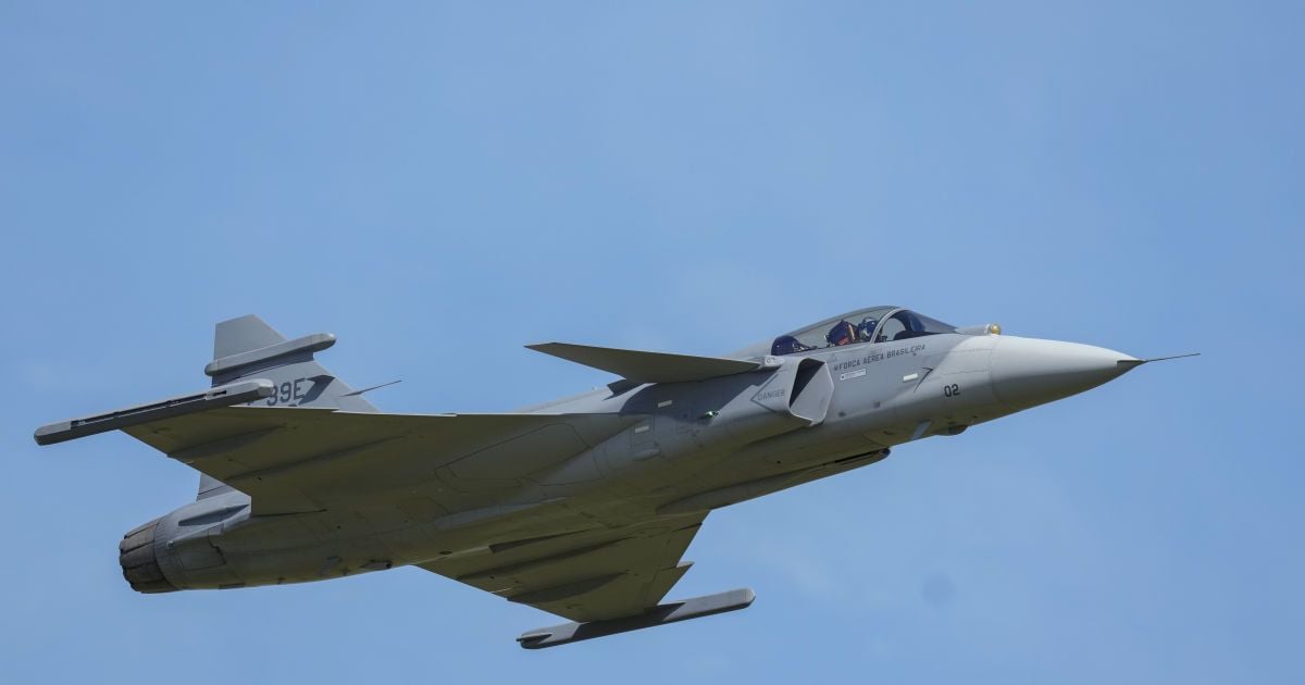 Новий винищувач F-39 Gripen бразильських ВПС
