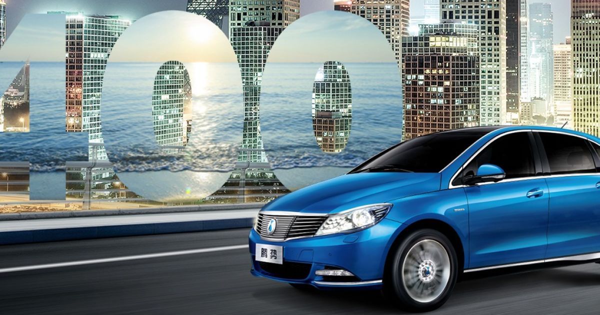 Daimler и BYD обновили электрокар Denza