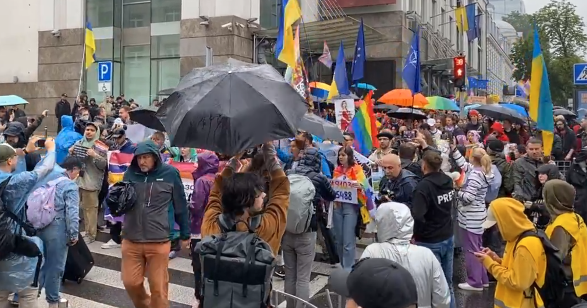 Марш равенства в Киеве 16 июня 2024 /Фото: скриншот