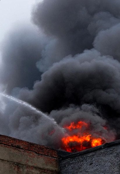 Обстріл України