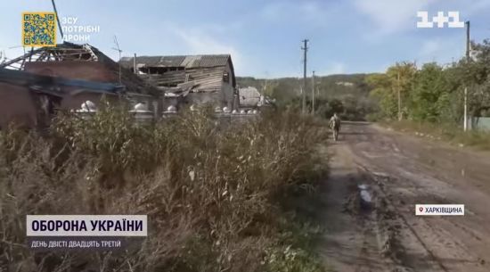 У селі поблизу Ізюма змогли поховати рештки вбитих лише з визволенням територій