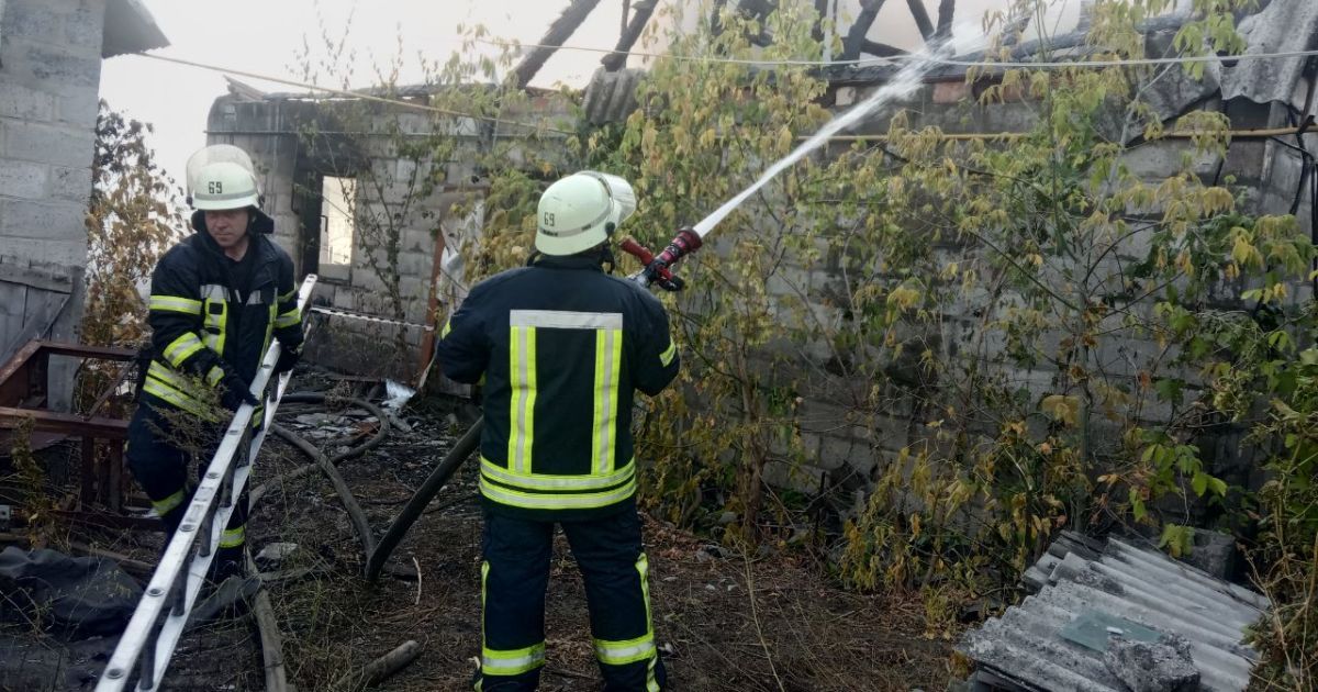 пожежа донетчина_7 / © Головне управління ДСНС України у Донецькій області