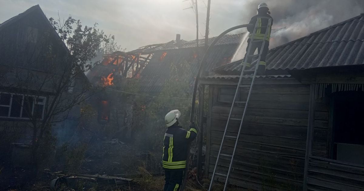 пожежа донетчина_8 / © Головне управління ДСНС України у Донецькій області