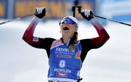 Биатлон. Норвежка Экхофф выиграла спринт в Рупольдинге, лучшая из украинок - 29-я