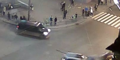 Опубликовано видео кровавой аварии в Харькове