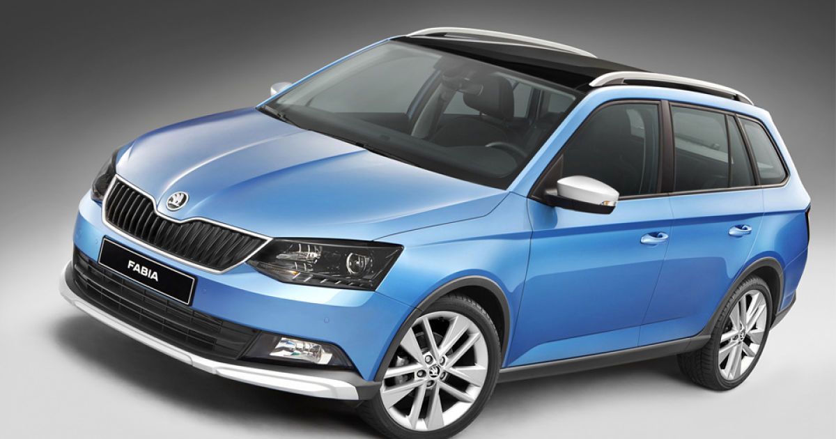 Skoda выпустила вседорожные аксессуары для универсала Fabia