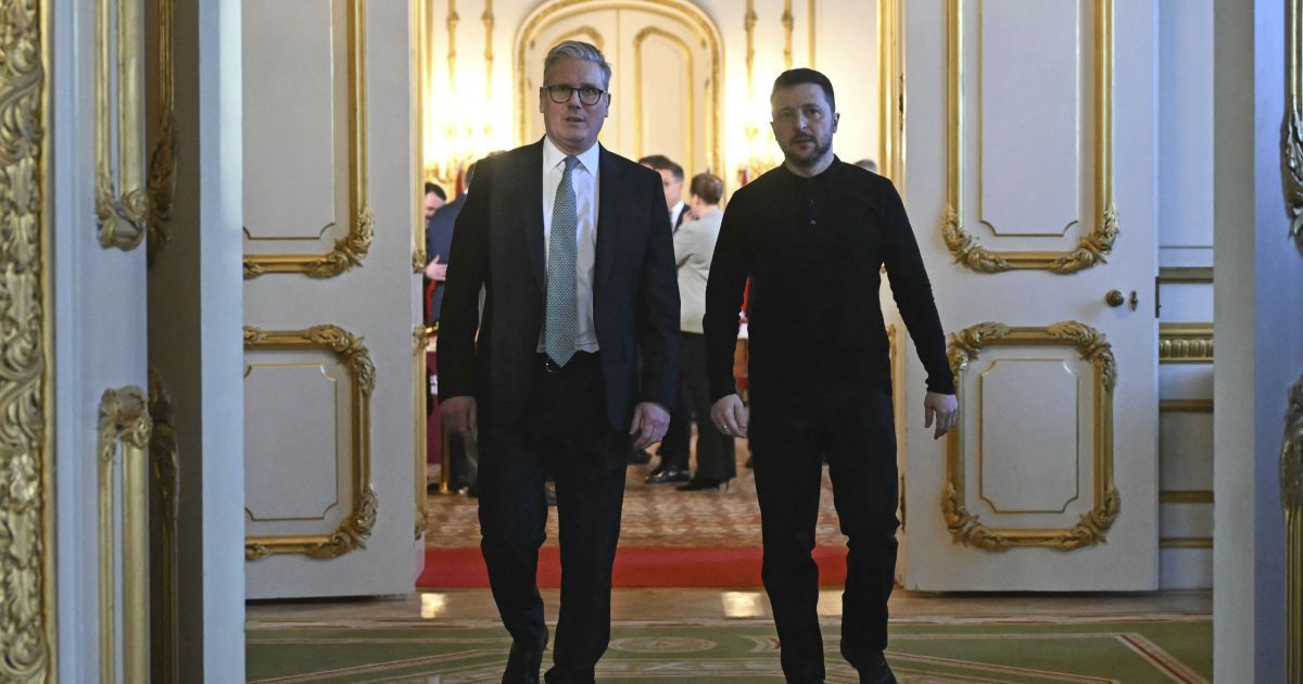 Владимир Зеленский и Кир Стармер