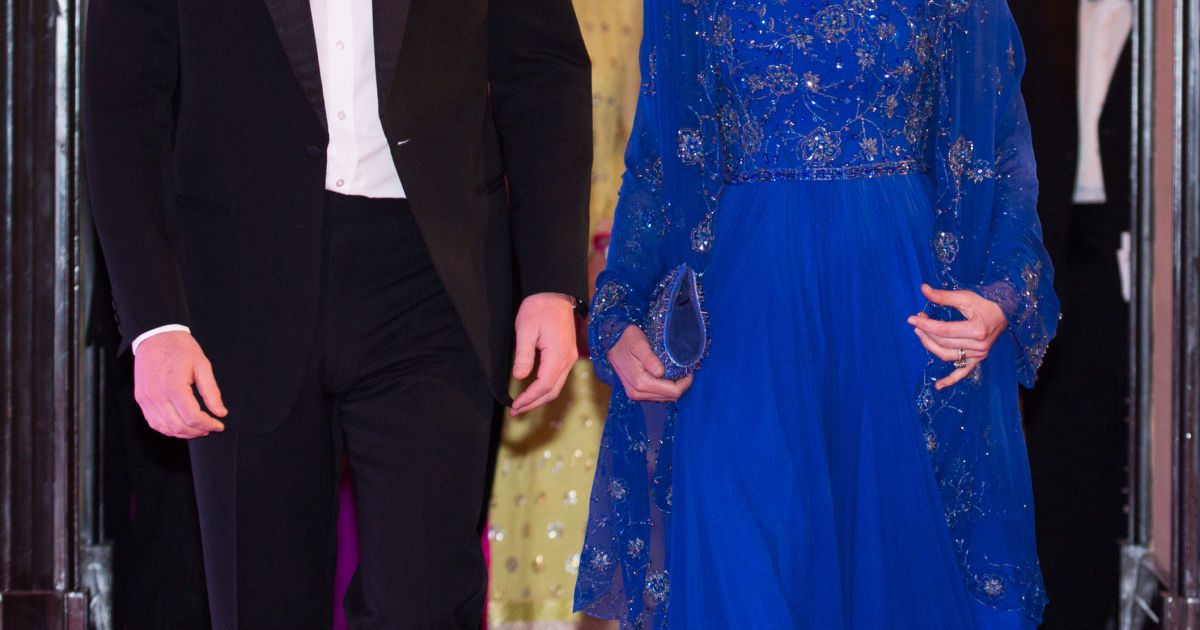 Герцогиня Кембриджская и принц Уильям в Индии