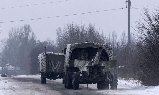 Окупанти в Авдіївці / © Associated Press