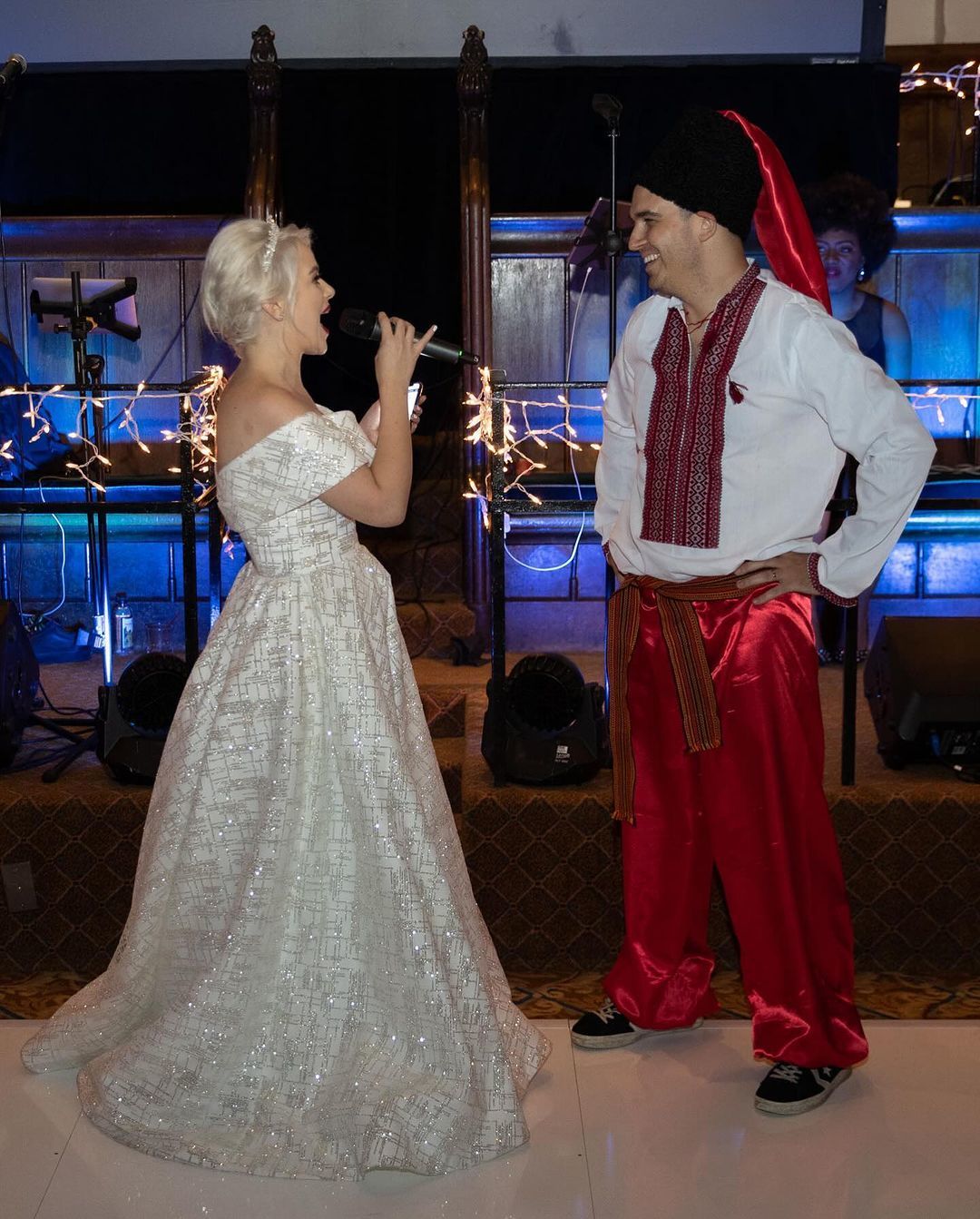 Мика Ньютон с мужем / © instagram.com/mikanewton