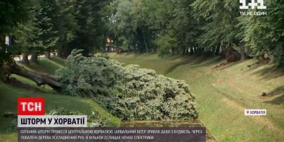 Новини світу: центральною Хорватією пронісся сильний шторм - без покрівлі лишилася церква та школа
