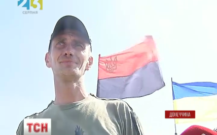 В Киеве открылась уникальная экспозиция флагов АТО