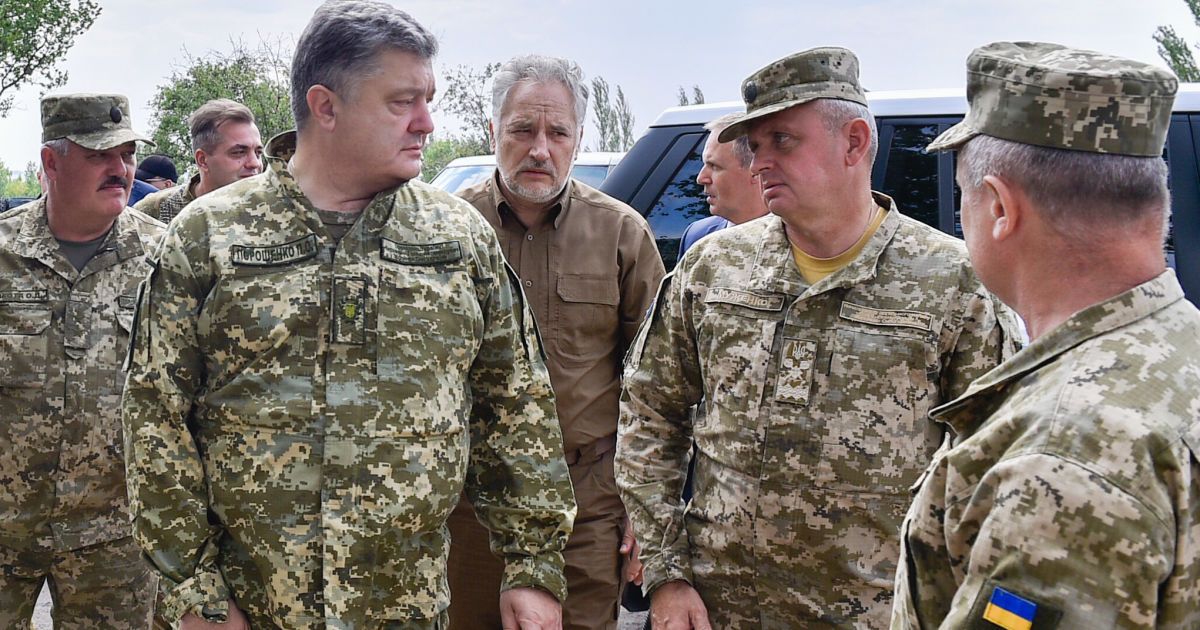 Петро Порошенко у Краматорську / © Сайт президента України
