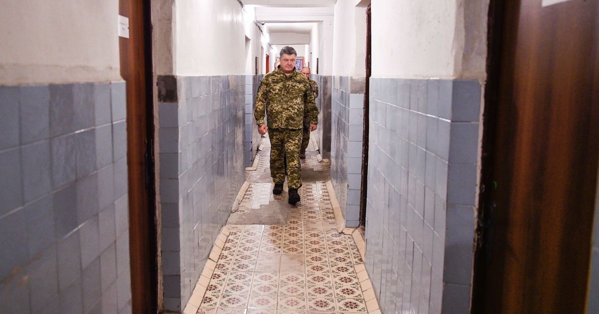Петро Порошенко у Краматорську / © Сайт президента України