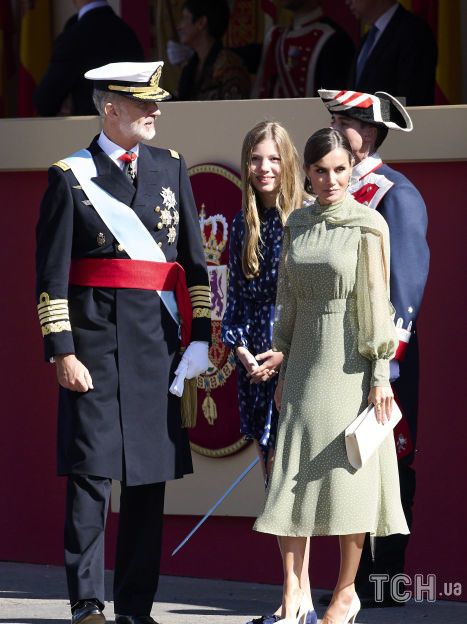 Королева Летиция, король Филипп VI и инфанта София / © Getty Images