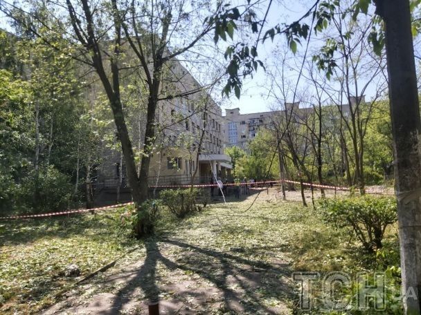 Ракетный удар по Киеву 1 июня / © ТСН.ua