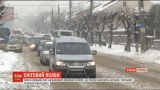 Прихоти непогоды: водителей предупреждают об ухудшении состояния дорог из-за снегопада