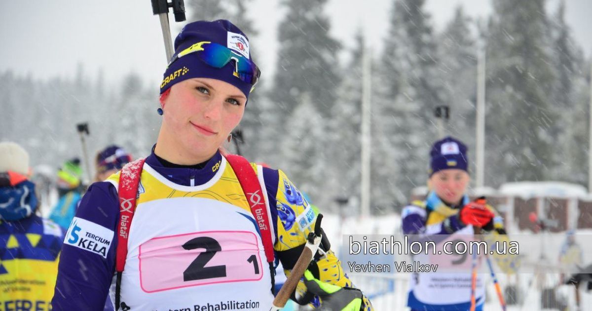 Украинка выиграла "бронзу" на этапе Юниорского кубка IBU в Норвегии