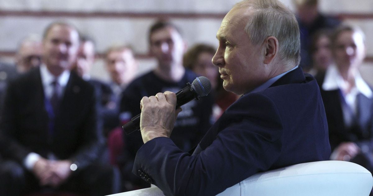 Президент РФ Володимир Путін