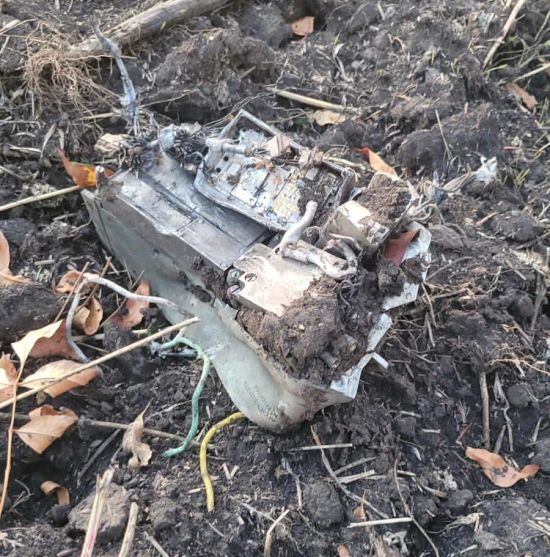 ЗСУ у Дніпропетровській області збили російську ракету: фото